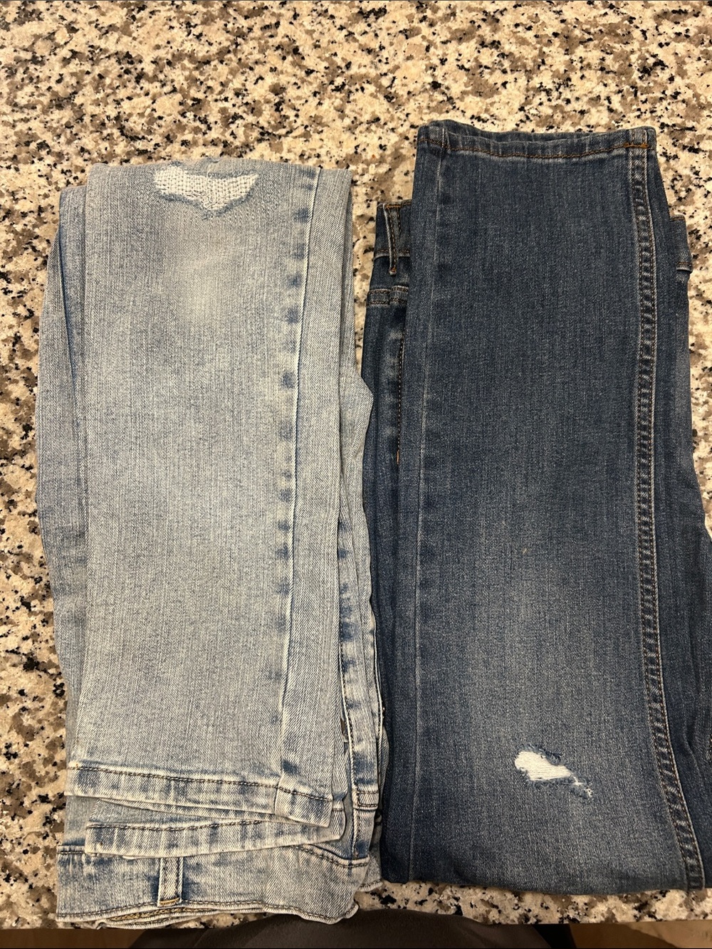 wonder nation Kids Jeans - Light Blue and Dark Blue Denim